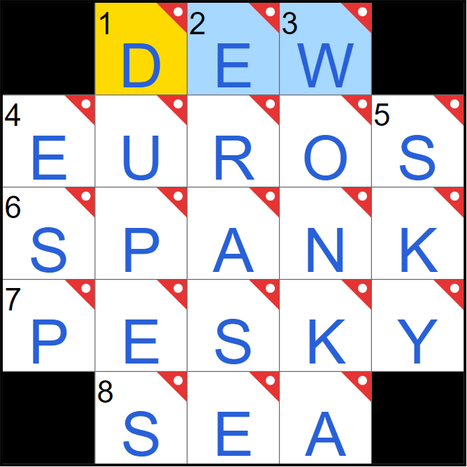 NYC mini crossword answers today Wednesday March 12, 2025