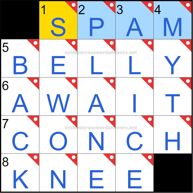 NYT mini crossword answers today Monday March 31, 2025