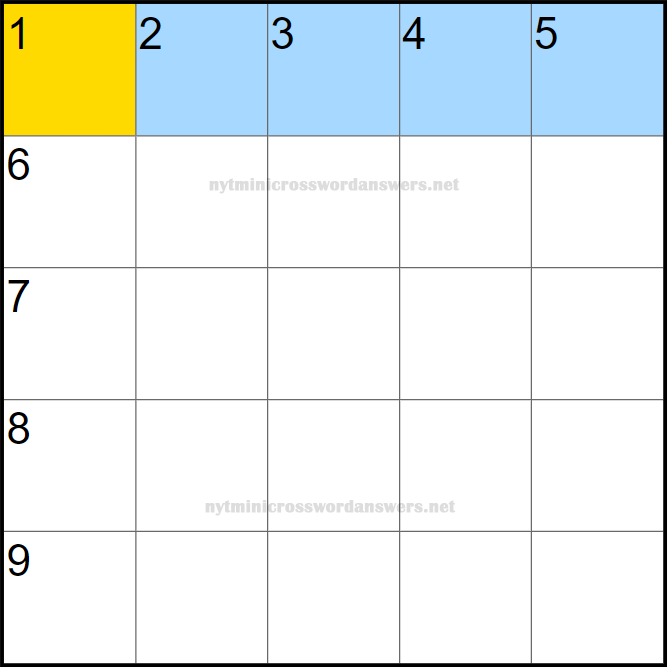 NYT mini crossword today Sunday March 23, 2025