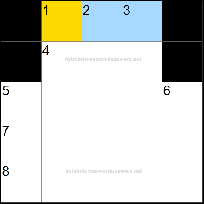 NYT mini crossword today Wednesday March 26, 2025