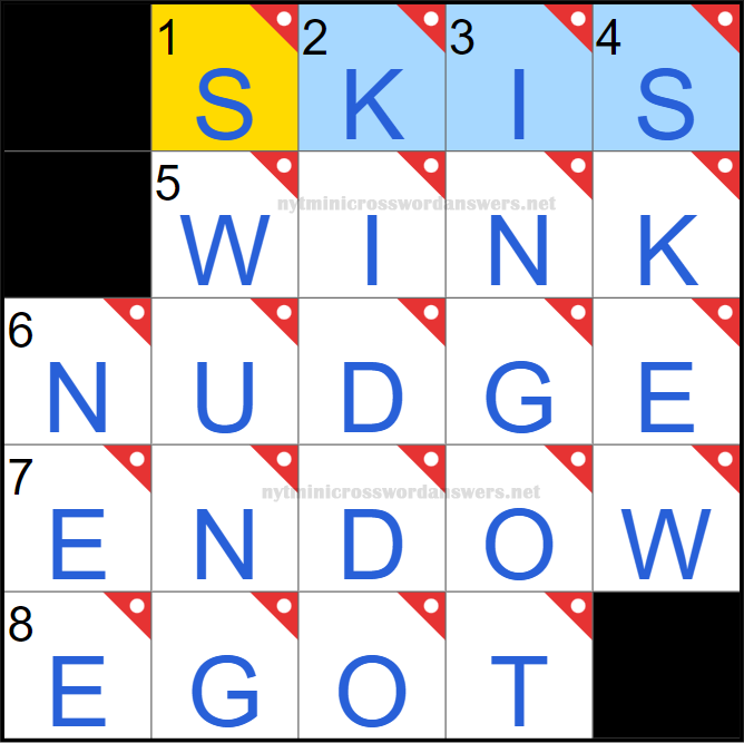 NYT mini crossword answers today Friday April 11, 2025