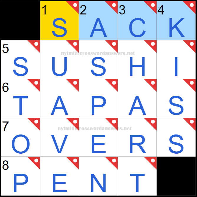 NYT mini crossword answers today Thursday April 3, 2025