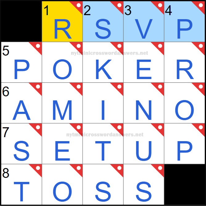 NYT mini crossword answers today Tuesday April 15, 2025