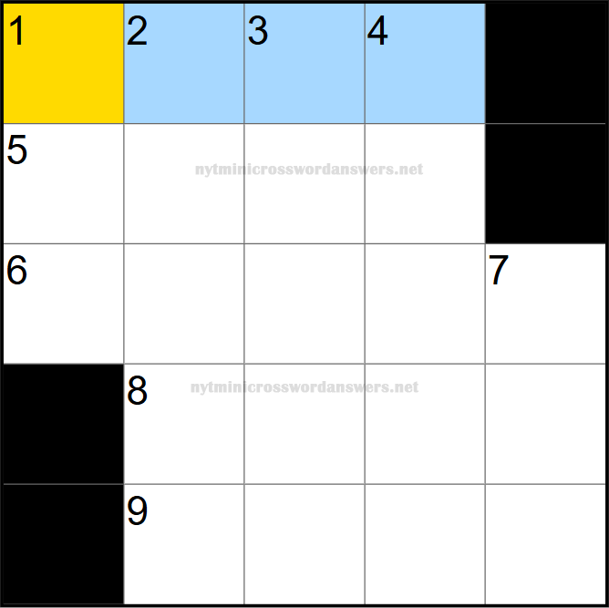 NYT mini crossword today Friday April 18, 2025