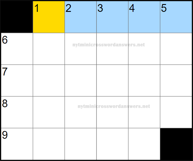 NYT mini crossword today Thursday April 17, 2025