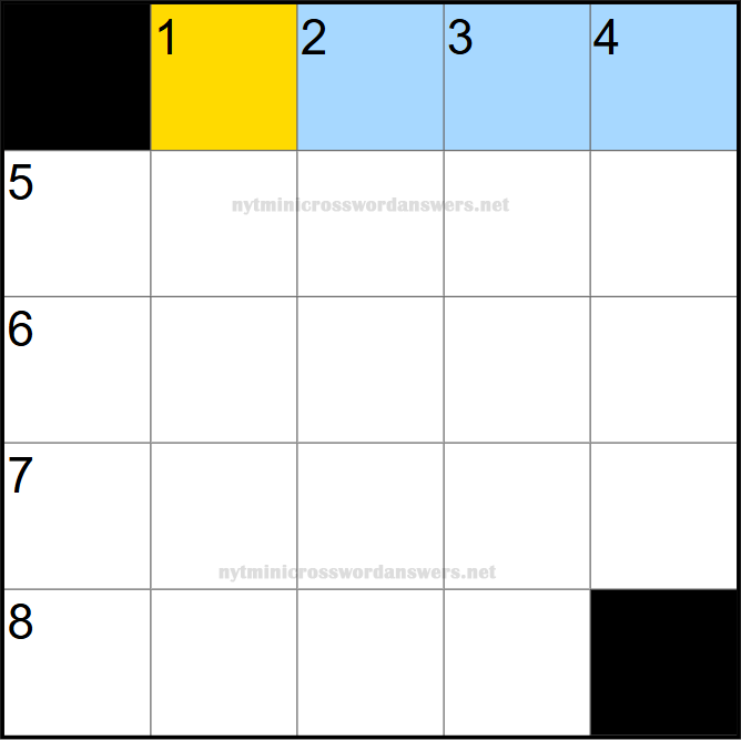 NYT mini crossword today Thursday April 24, 2025