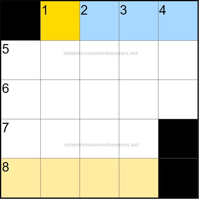 NYT mini crossword today Tuesday April 1, 2025