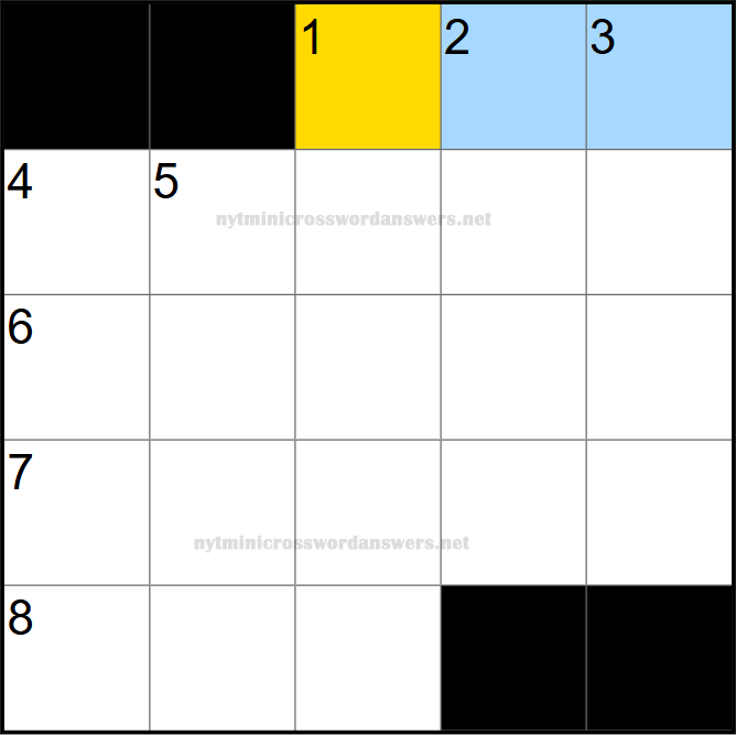 NYT mini crossword today Tuesday April 22, 2025