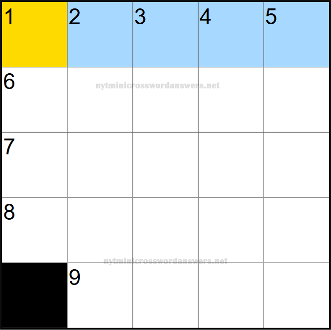 NYT mini crossword today Wednesday April 30, 2025