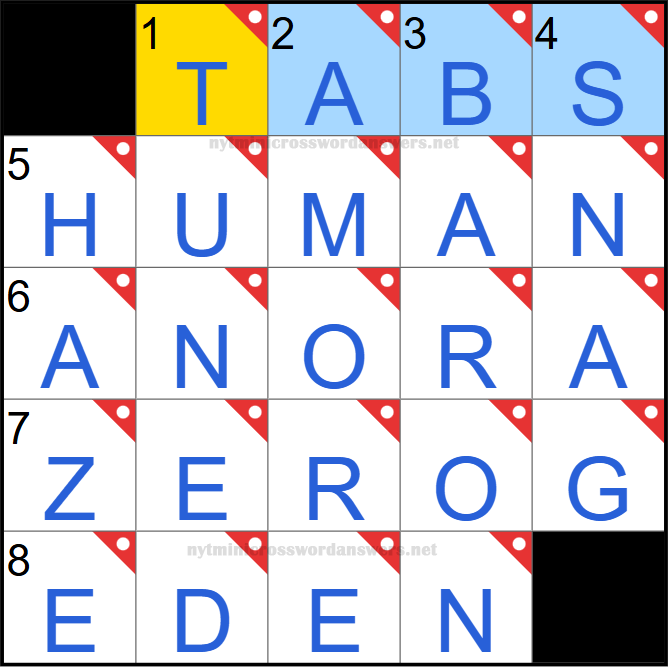 NYT mini crossword answers today Friday May 30, 2025