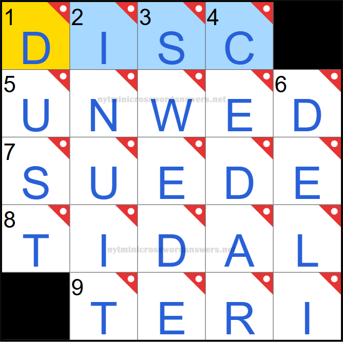 NYT mini crossword answers today Monday May 12, 2025