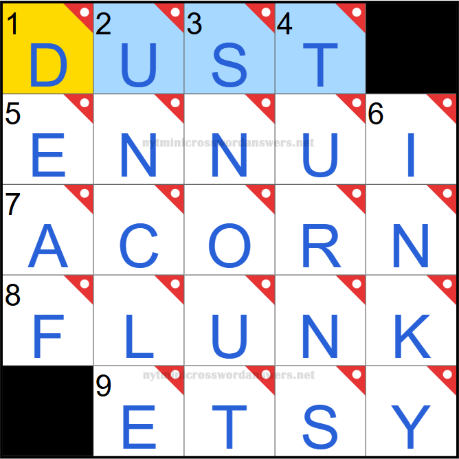 NYT mini crossword answers today Wednesday May 28, 2025