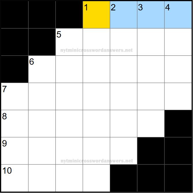 NYT mini crossword today Saturday May 31, 2025