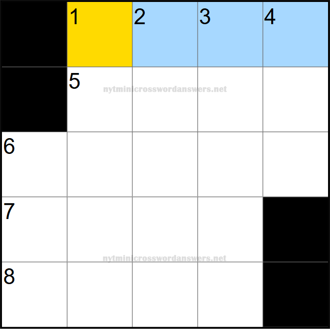 NYT mini crossword today Thursday May 22, 2025